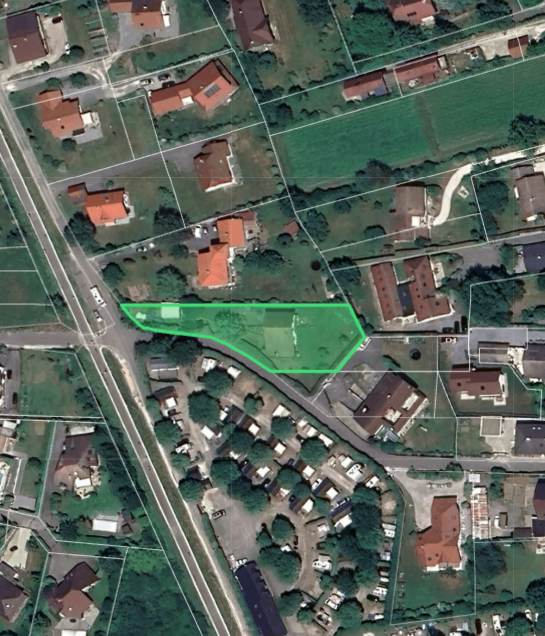 Vue satellite — Maison de ville, Annecy