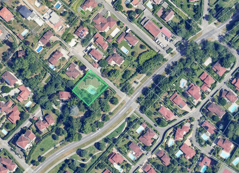 Vue satellite — Maison lyonnaise, Lyon
